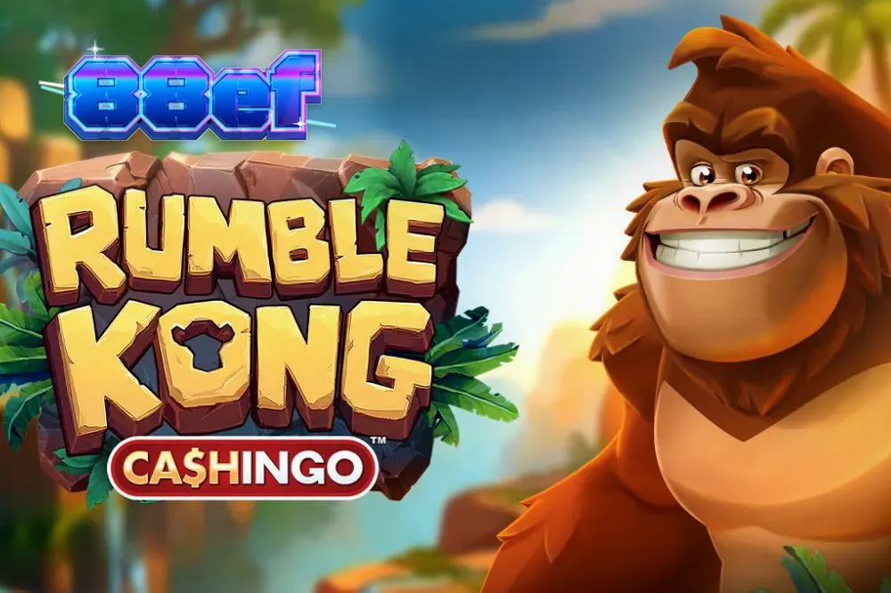 Rumble Kong CASHINGO سلاٹ کا جنگل تھیم اور متحرک انٹرفیس